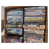 Box of DVDs