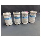 4 PWP Activated Carbon Water Filters Part # FRE-5F