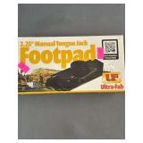 UF 2.25" Manual Tongue Jack Footpad