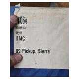 Lund Wrap Bug Shield NIB, 18064 GMC 99 Pickup Sierra