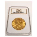 GOLD DOUBLE EAGLE LIBERTY HEAD 1904 $20