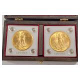 2 -  GOLD DOUBLE EAGLE SAINT GAUDENS