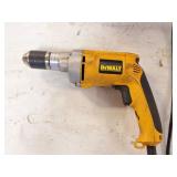 DEWALT 1/2" DRILL WITH METAL CASE