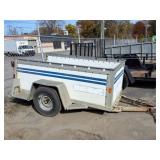 ALUMINUM SINGLE AXLE TRAILER