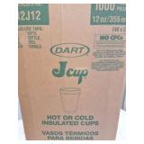 DART J CUPS- PARTIAL BOX