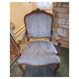 VINTAGE ARM CHAIR- CARVED