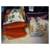 THROW PILLOW LOT