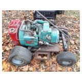 ONAN GAS GENERATOR ON WHEELS- UNSURE CONDITION