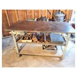 HEAVY DUTY ROLLING WELDING TABLE- AND BOTTOM TWO