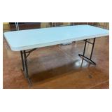 PLASTIC FOLDING TABLE  - 72X30X29