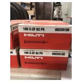 2 BOXES OF HILTI NAILS