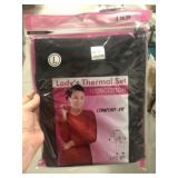 LADIES L THERMAL UNDERWEAR SET