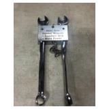 PAIR OF WRENCHES