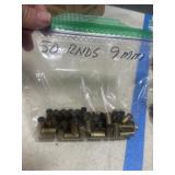 50 RNDS 9MM BRASS