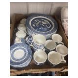 BLUE AND WHITE DISHES