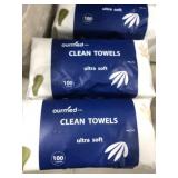 2-100 CNT PACKS CLEAN TOWELS