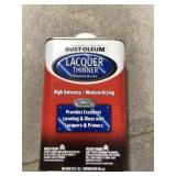 QT RUST OLEUM LACQUER THINNER