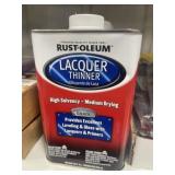 QT RUST OLEUM LACQUER THINNER