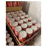 2-24 PACKS OF EMPTY UNOPENED COKE CANS