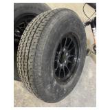 TIRE AND 6 HOLE WHEEL 225/75R-15