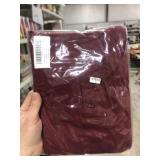 PAIR OF LG MAROON HENLEY T SHIRTS