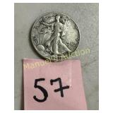 1941 LIBERTY STANDING HALF DOLLAR - NO MINT MARK