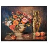 Nora M Kasten 24x30 O/B "The Brass Vase"