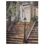 Lu Fuller Watercolor, "Savannah Stairsteps"