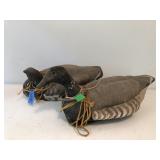 Weighted Duck Decoys Marked Ricky "89"