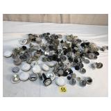 Lot of Various Vintage Radio/Stereo TV Knobs