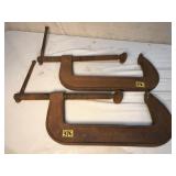 Two Cincinnati Tool Co ï¿½Cï¿½ Clamps