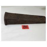 Antique Wood Splitting Wedge