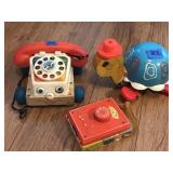 3 Vintage Fisher Price Toys