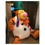 6 Ft Inflatable Tigger Christmas Decor & Stakes