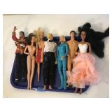 7 Vintage Barbie Style Dolls