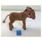 1950s Steiff Mini Donkey 4"H