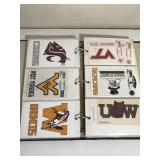 Lot of College Team Stickers