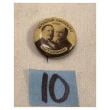 Antique Taft & Sherman Political Pinback Button