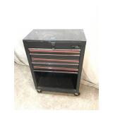 Master Mechanic Rolling Metal Toolbox