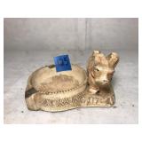 1940s Vintage 5" Art Deco Scottie Dog Ashtray