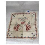 Vintage Political Handkerchief 19" x 19"