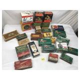 Lot of Empty Vintage Ammo Boxes