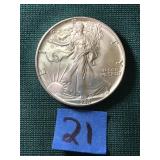 1986 Standing Liberty Silver Dollar