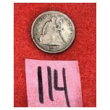 1875 Seated Liberty 20 Cent Piece