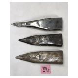 3 Antique Tobacco Knives