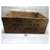 Antique Hercules Powder Shipping Crate