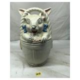 Vintage Easter Cookie Jar