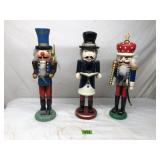 3- Vintage Nutcrackers