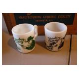 2- hopalong cassidy mugs
