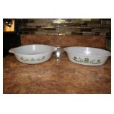 2 glassbake dishes